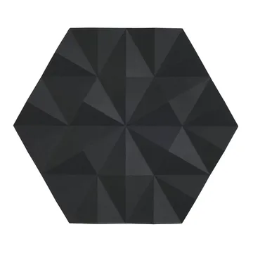 Ori Facet gryteunderlag 14x16 cm - Black - Zone Denmark