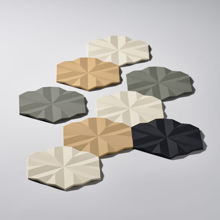 Ori Flake gryteunderlag 14x16 cm, Khaki Zone Denmark