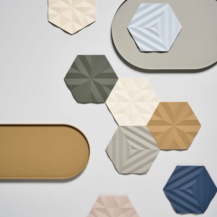 Ori Fold gryteunderlag 14x16 cm, Denim Zone Denmark