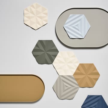 Ori Fold gryteunderlag 14x16 cm - Mud - Zone Denmark
