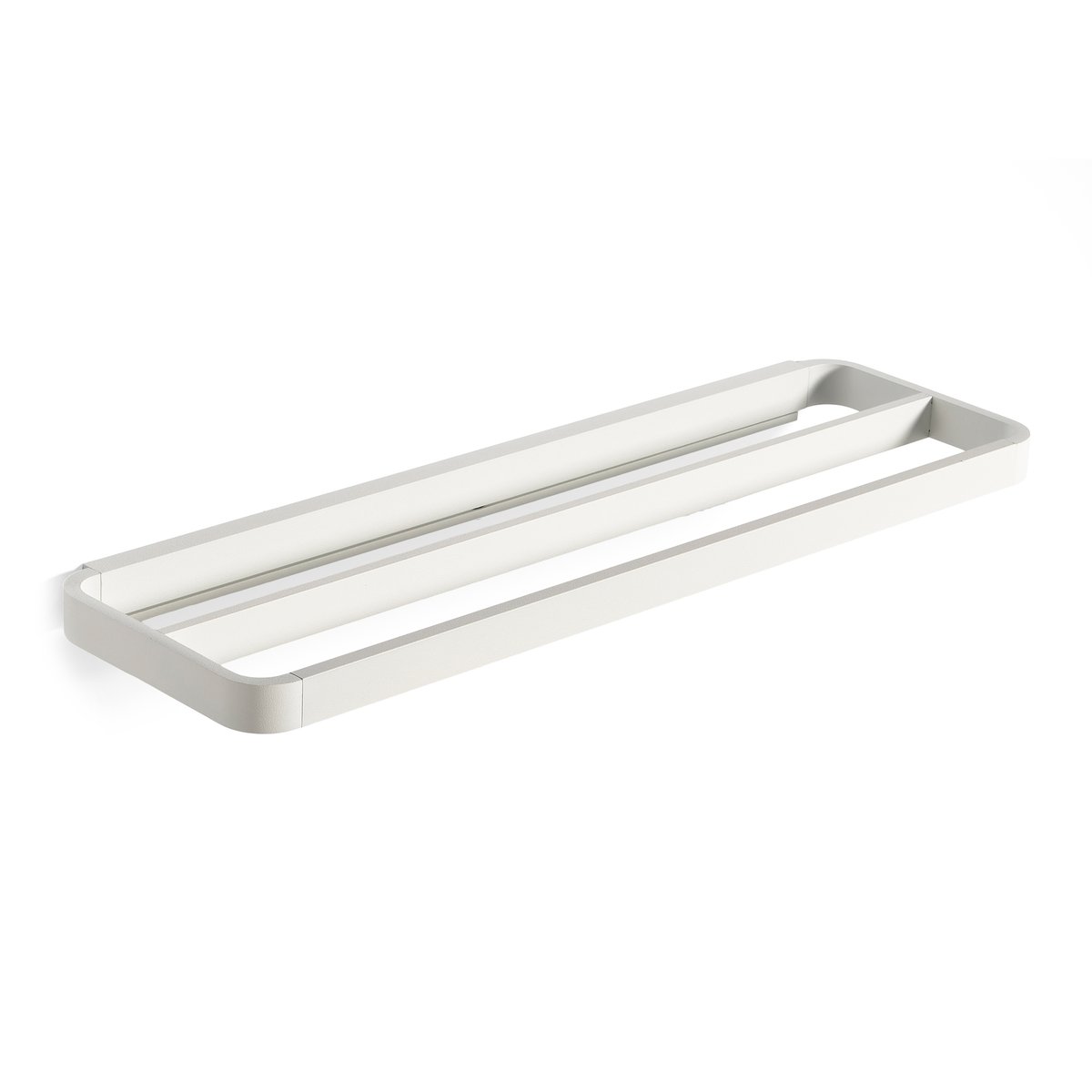 Zone Denmark RIM håndklestang dobbel 12 x 44 cm White