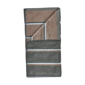 Sauna Håndkle - Olive green-taupe-blue fog, 70x140 cm - Zone Denmark