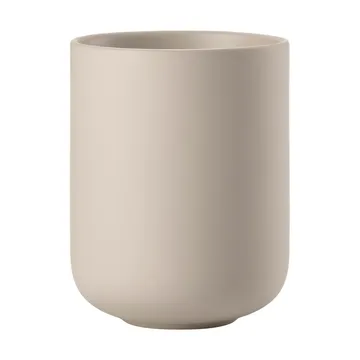 Sensu tannbørstekopp Ø7,4x9,5 cm - Sand - Zone Denmark