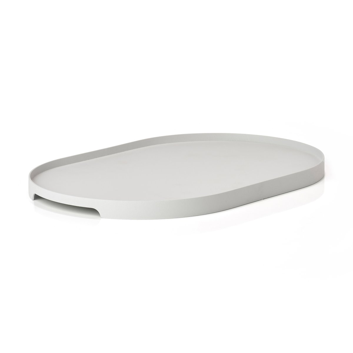 Zone Denmark Singles brett oval 23 x 35 cm Warm Grey
