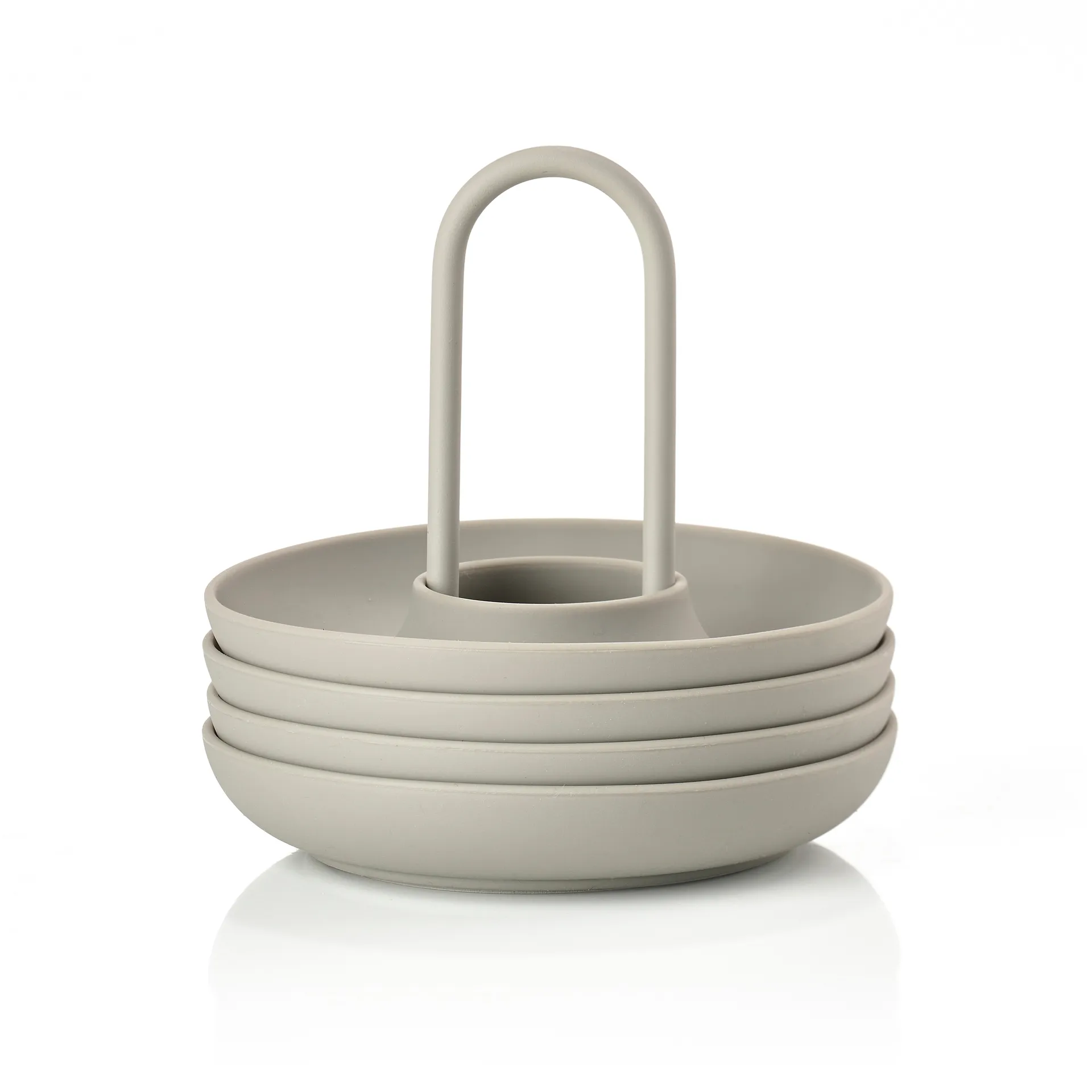 Singles eggeglass 4 -pack med beholder, Mud Zone Denmark