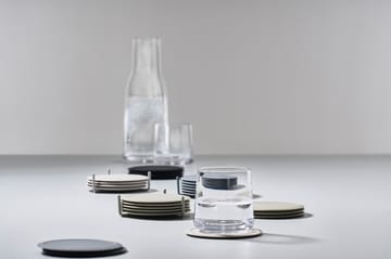 Singles glassunderlag med beholder - Warm Grey - Zone Denmark