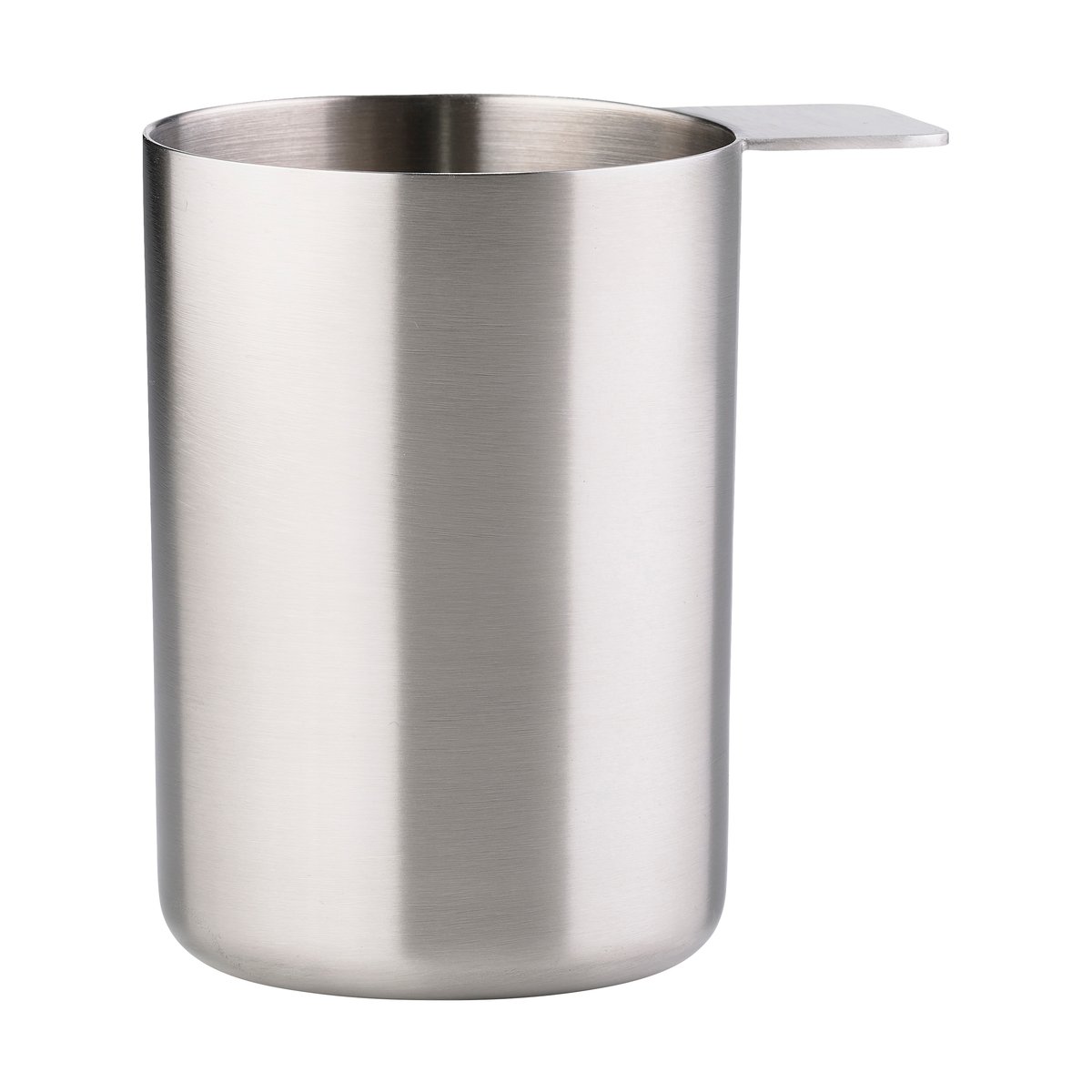 Zone Denmark Singles målebeger 500 ml Steel | Skandinavisk Design | Desilitermål & Måleskjeer | Sølv