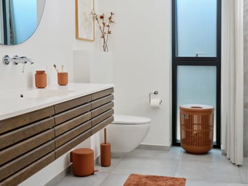Tiles baderomsmatte - Teracotta - Zone Denmark