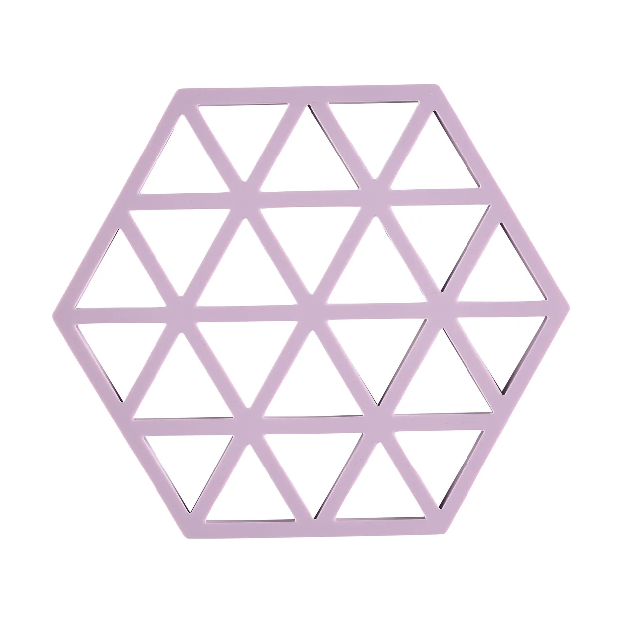 Zone Denmark Triangle gryteunderlag Lupine | Skandinavisk Design | Gryteunderlag | Lilla