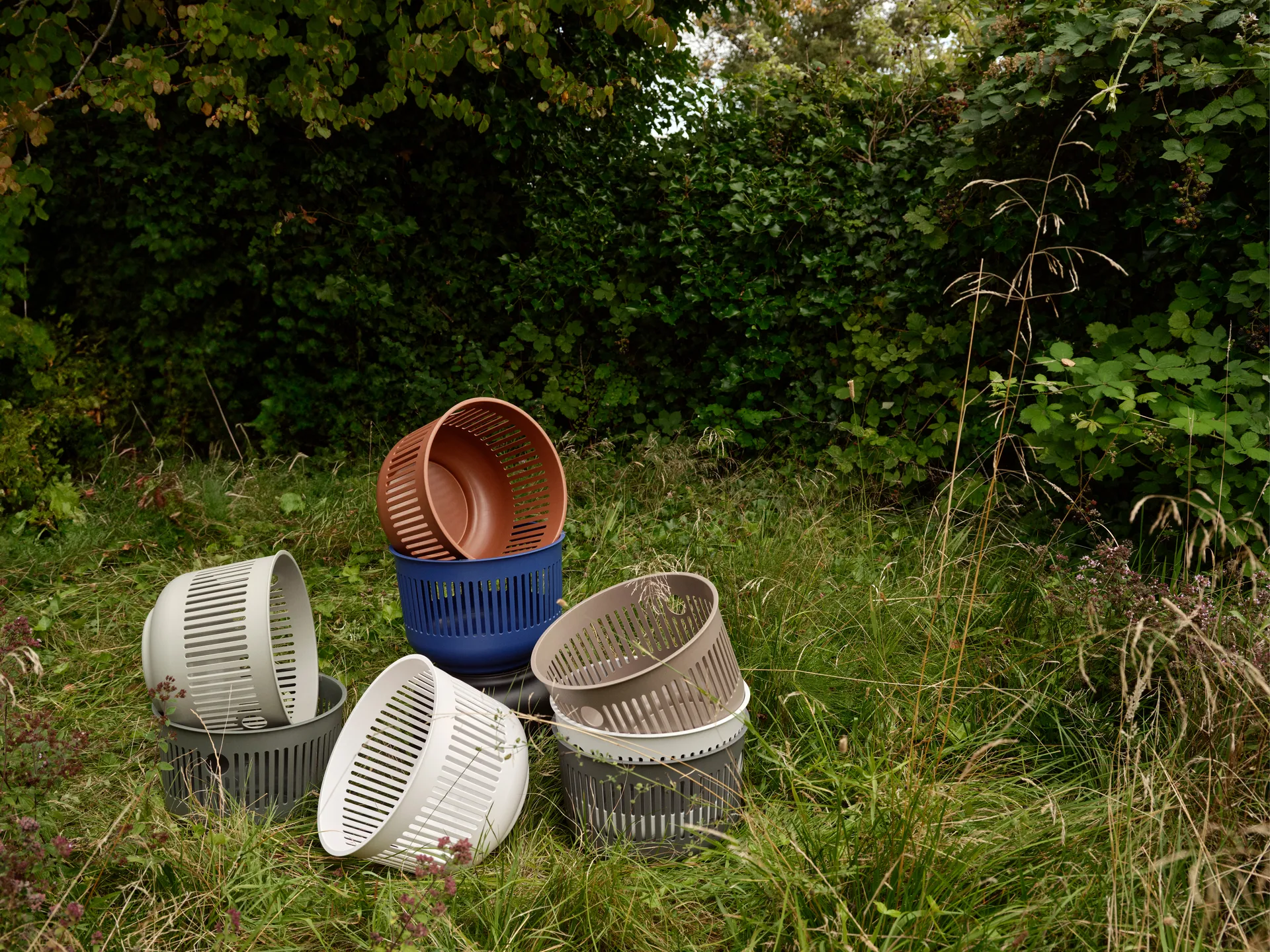 Ume skittentøyskurv Ø40x29 cm, Olive green Zone Denmark