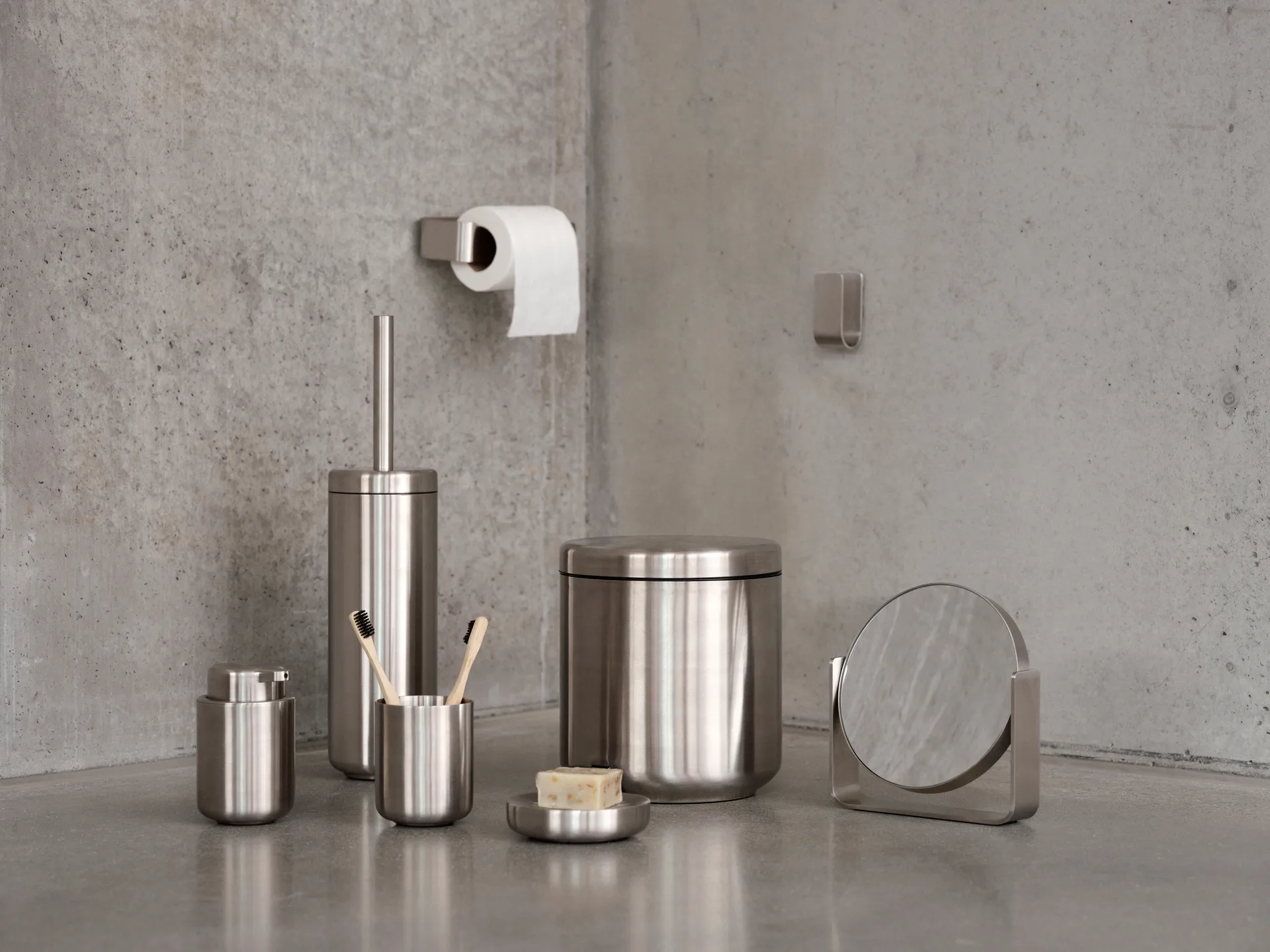 Ume Toalettbørste, Stål Zone Denmark