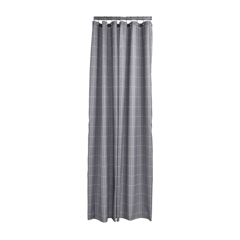Zone Denmark dusjforheng 180x200 cm, Slate grey tiles Zone Denmark