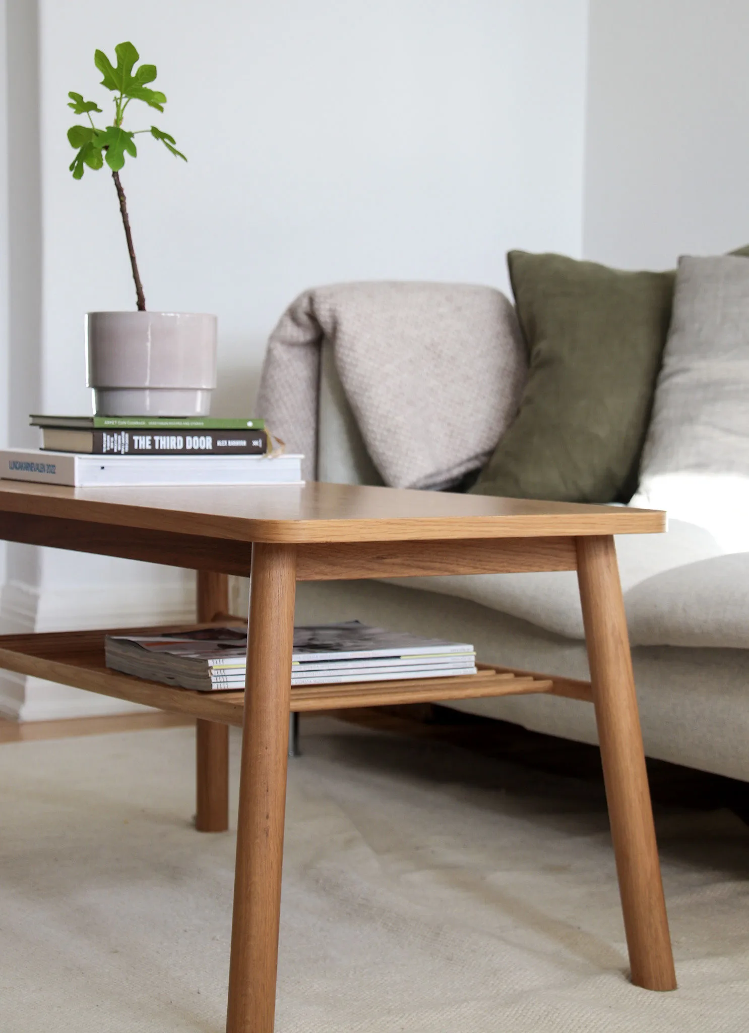 Mino sofabord, Eik Zweed