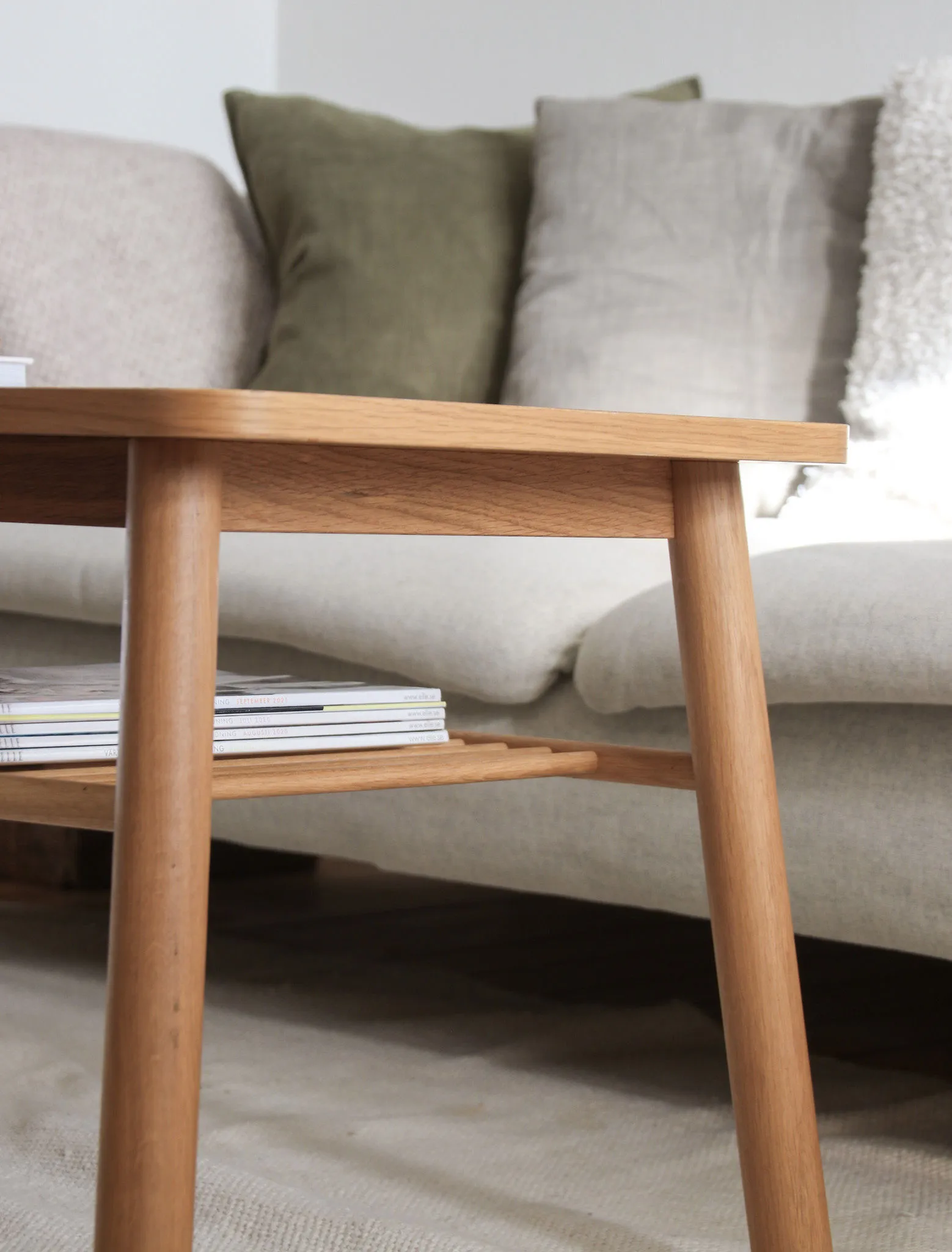 Mino sofabord, Eik Zweed