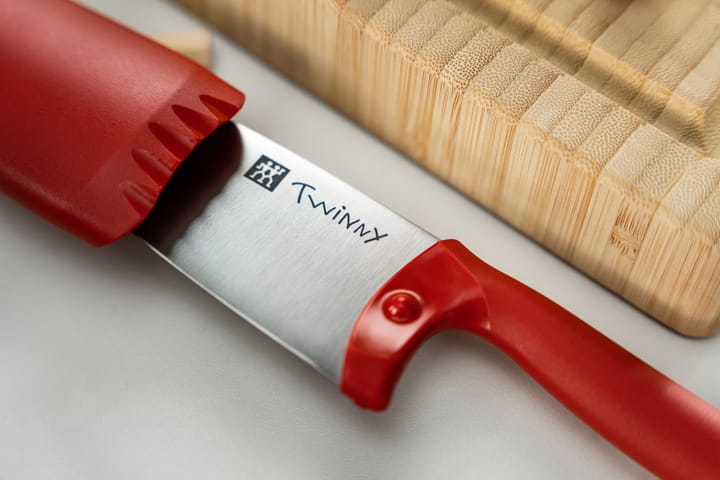 Twinny kokkekniv 10 cm - Rød - Zwilling