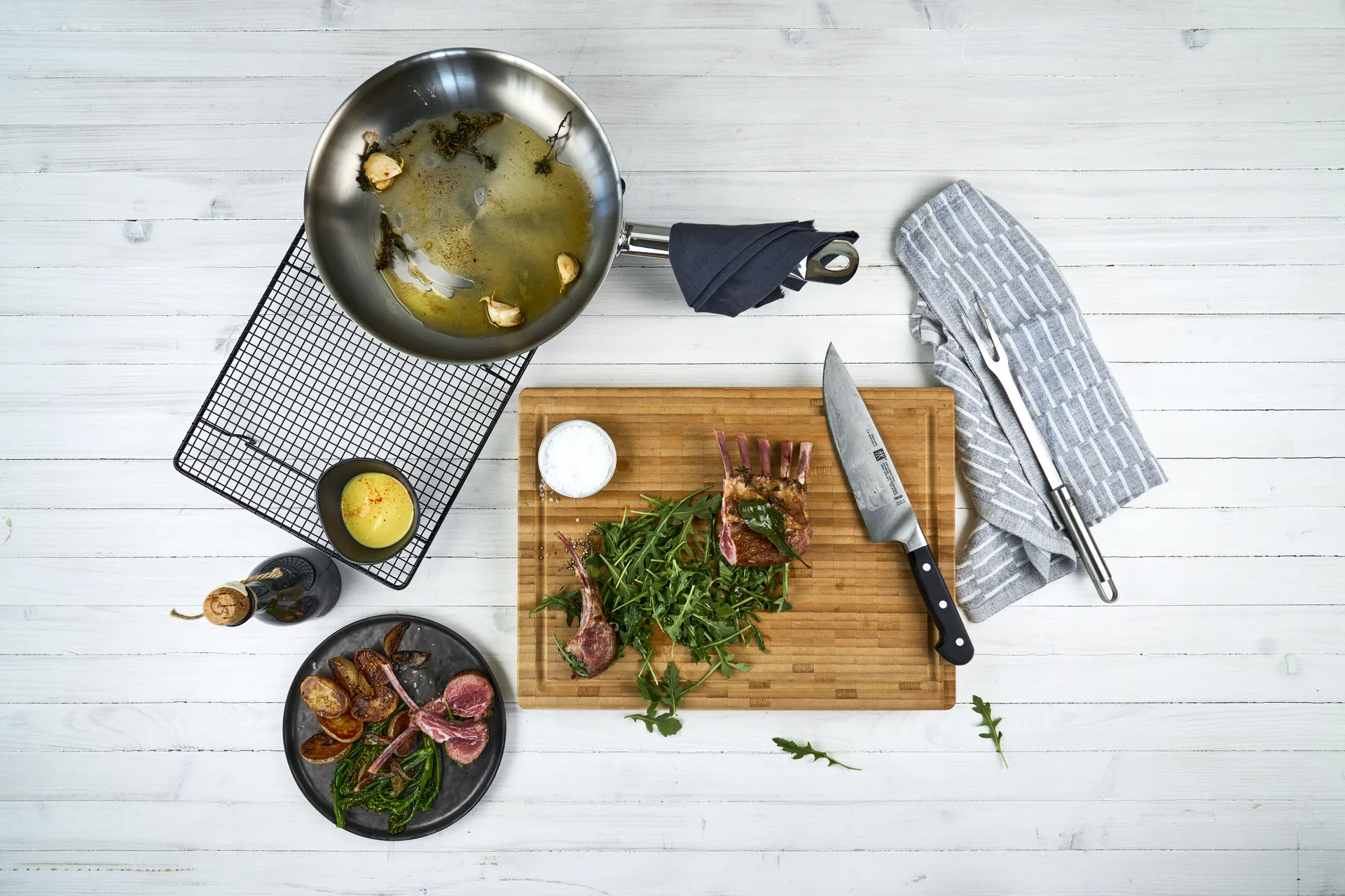 Zwilling bambu skjærefjøl, Liten Zwilling