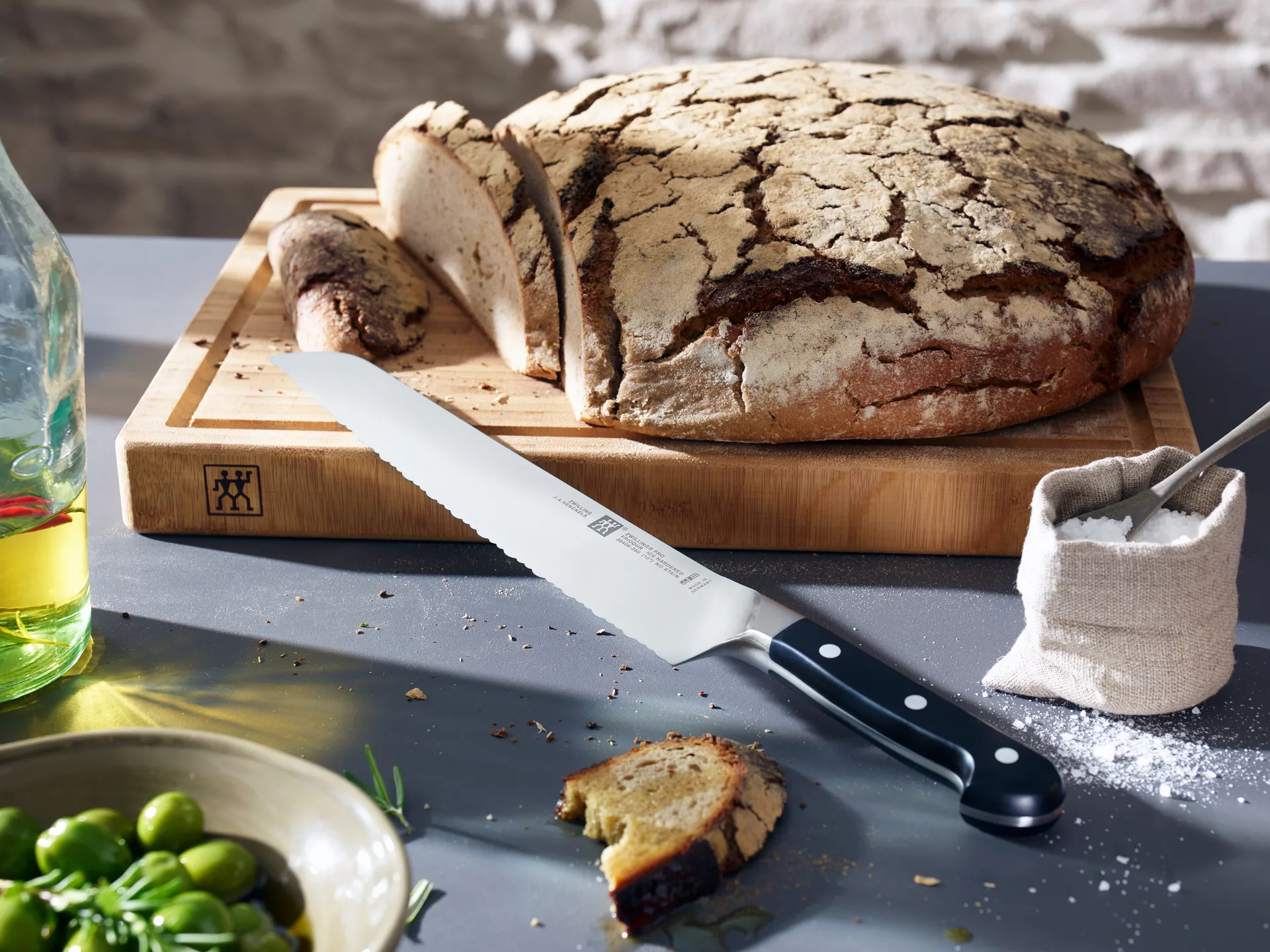 Zwilling bambu skjærefjøl, Stor Zwilling