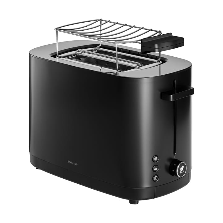 Zwilling brødrister med brødvarmer 2 korte rom - Svart - Zwilling