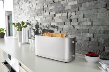 Zwilling brødrister med brødvarmer 2 lange rom - Sølv - Zwilling