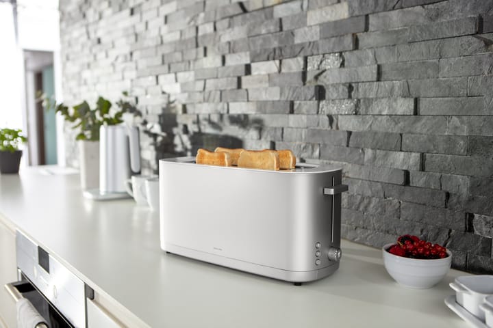 Zwilling brødrister med brødvarmer 2 lange rom, Sølv Zwilling