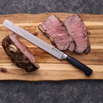 Zwilling Four star fileterings-/trancherkniv 26 cm - Svart-rustfritt stål - Zwilling