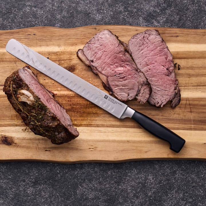 Zwilling Four star fileterings-/trancherkniv 26 cm, Svart-rustfritt stål Zwilling