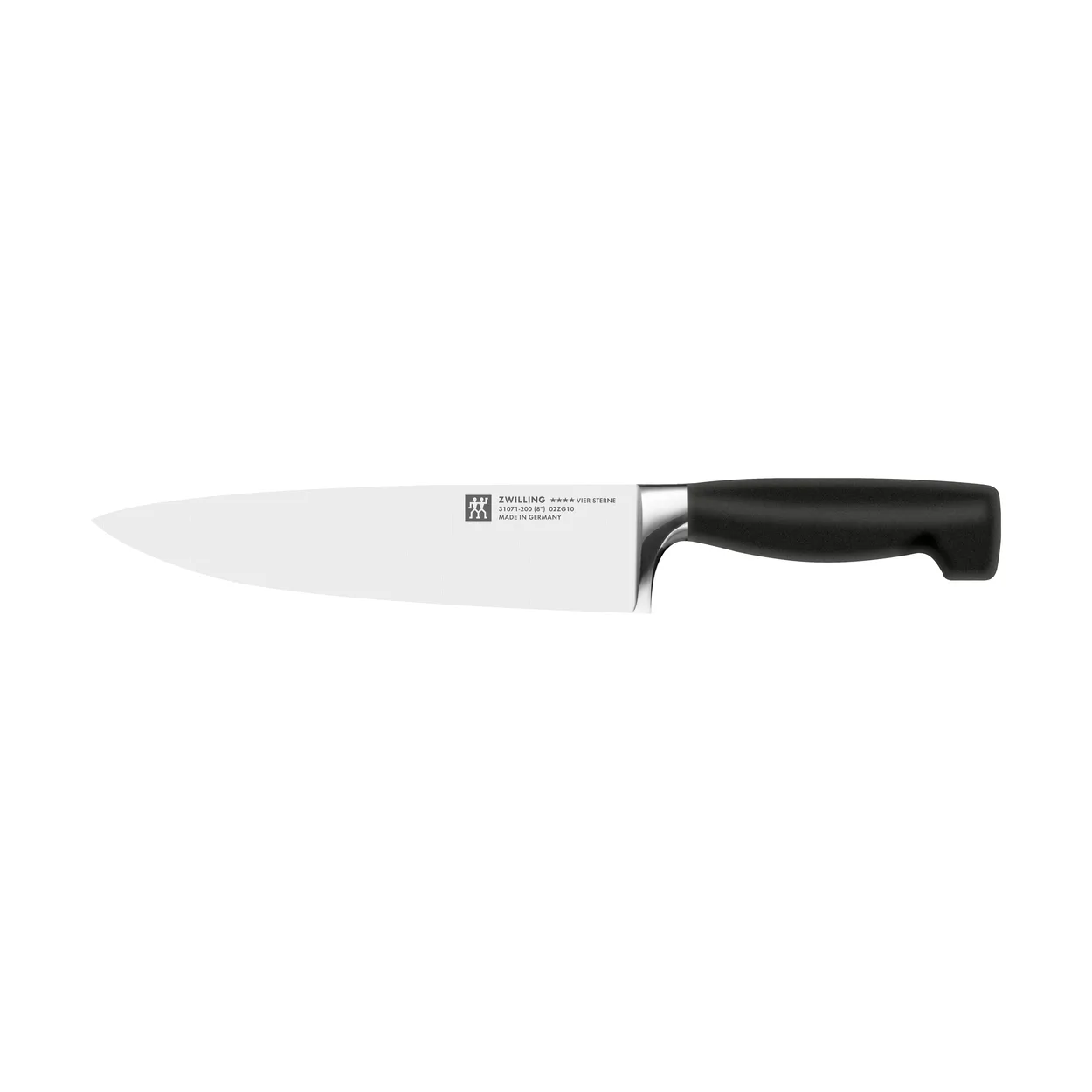 Zwilling Zwilling Four star kokkekniv 20 cm Svart-rustfritt stål