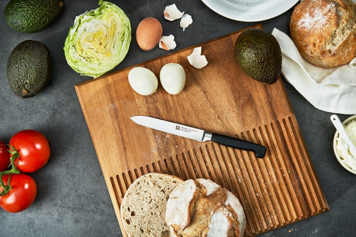 Zwilling Four star tagget universalkniv  13 cm, Svart-rustfritt stål Zwilling