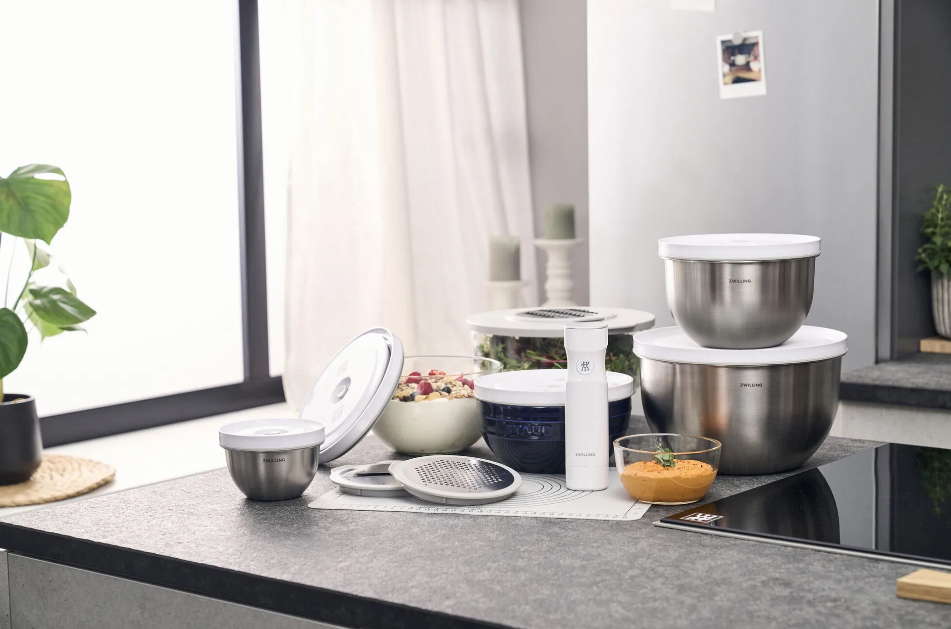 Zwilling Fresh & save vakuumlokk hvit, L Zwilling