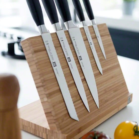 Zwilling knivblokk med magnet - bambustre - Zwilling