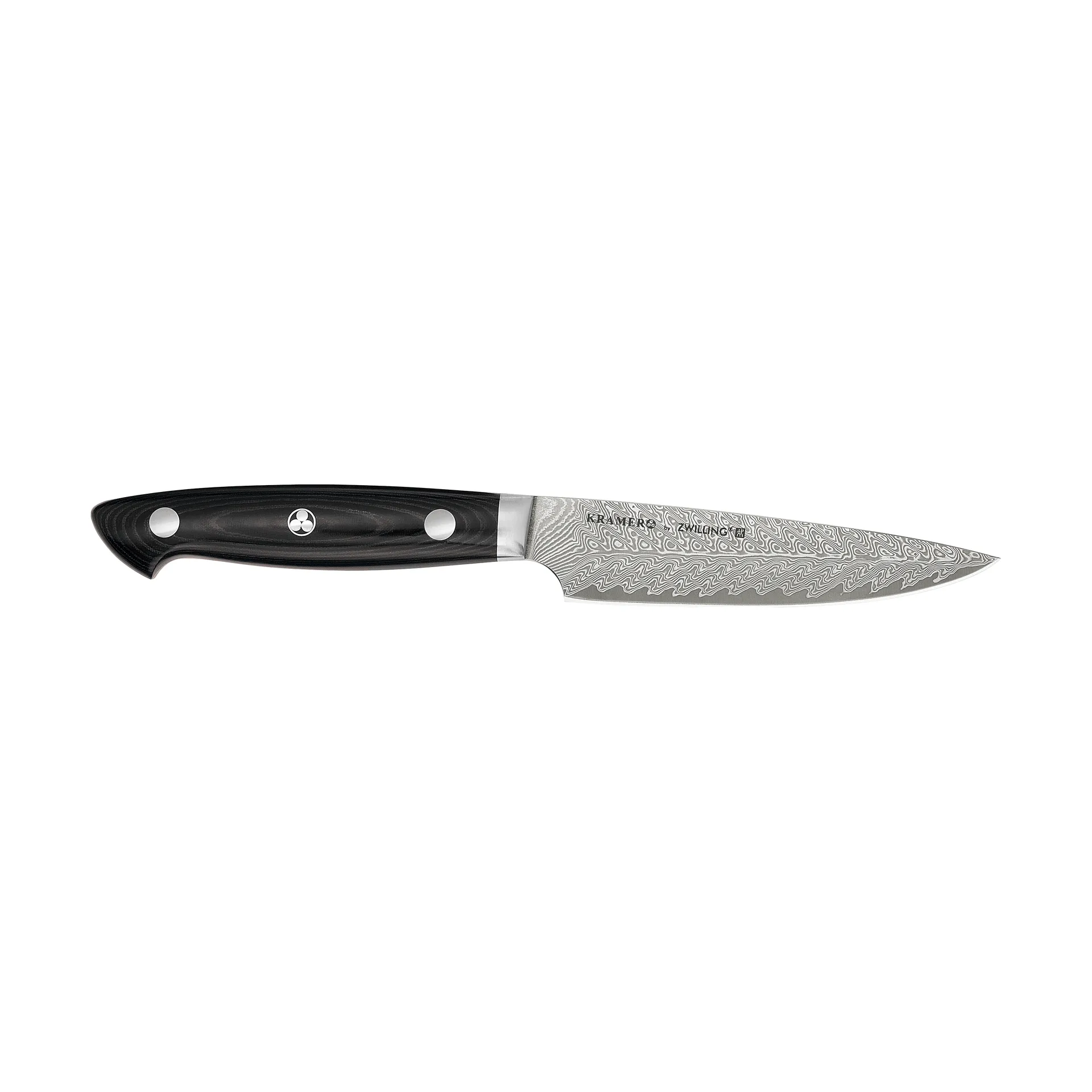 Zwilling Kramer euro stainelss allkniv 13 cm, Damaskus-svart Zwilling