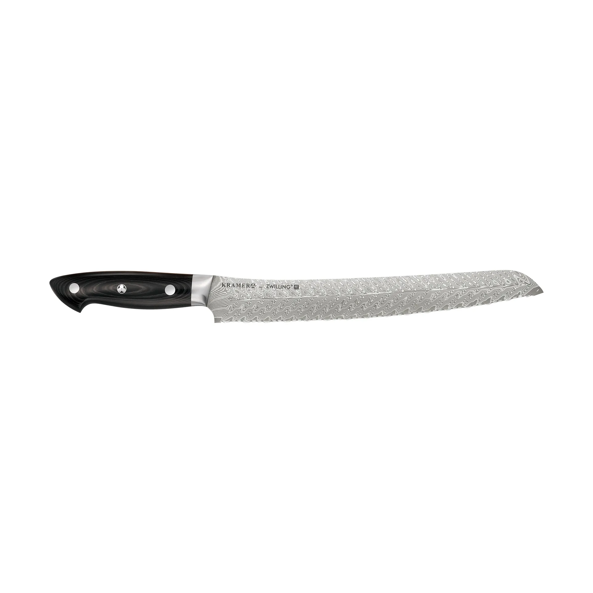 Zwilling Kramer euro stainless brødkniv 26 cm, Damaskus-svart Zwilling
