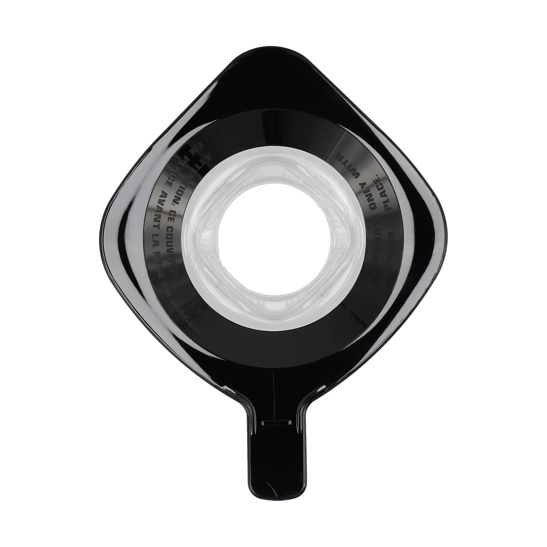 Zwilling lokk med pakning til blender, Svart Zwilling