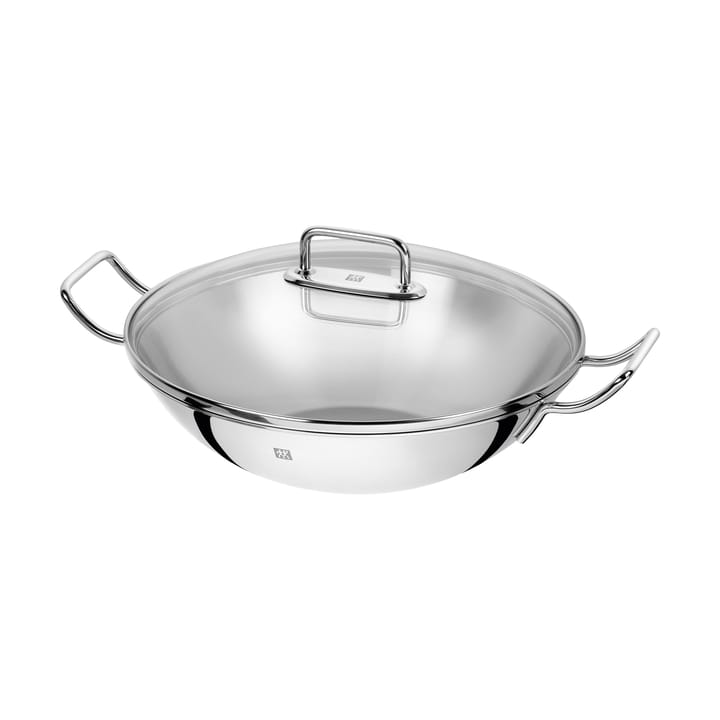 Zwilling Plus wokpanne glasslokk Ø32 cm - Rustfritt stål - Zwilling