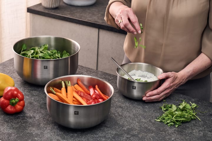 Zwilling Prep bolle 3 deler, Rustfritt stål Zwilling