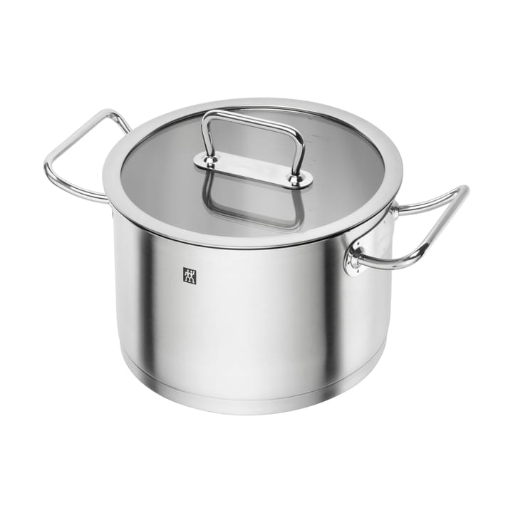 Zwilling pro gryte høy med glasslokk rustfritt stål - 6,2 L - Zwilling