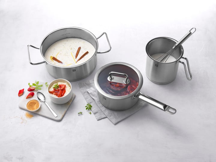 Zwilling pro gryte med glasslokk rustfritt stål, 4,1 L Zwilling