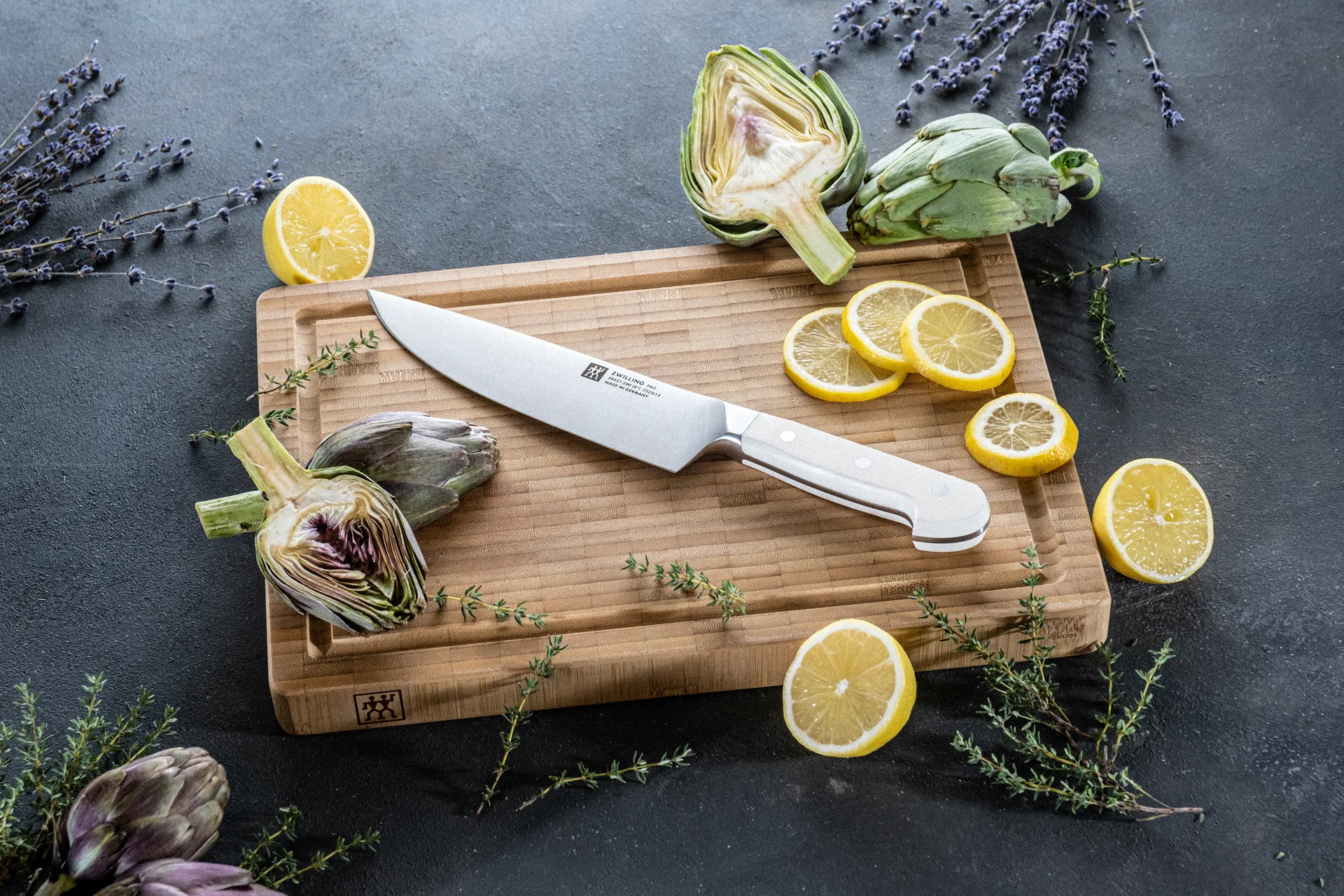 Zwilling Pro le Blanc kokkekniv 20 cm, Hvit-rustfritt stål Zwilling