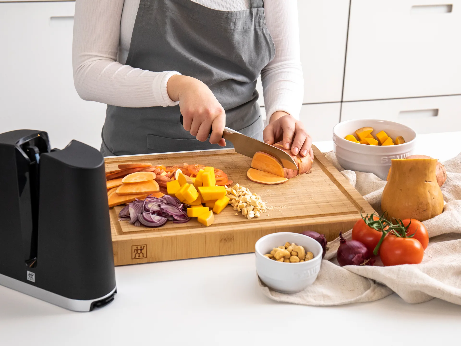 Zwilling Pro santokukniv 18 cm, Svart-rustfritt stål Zwilling