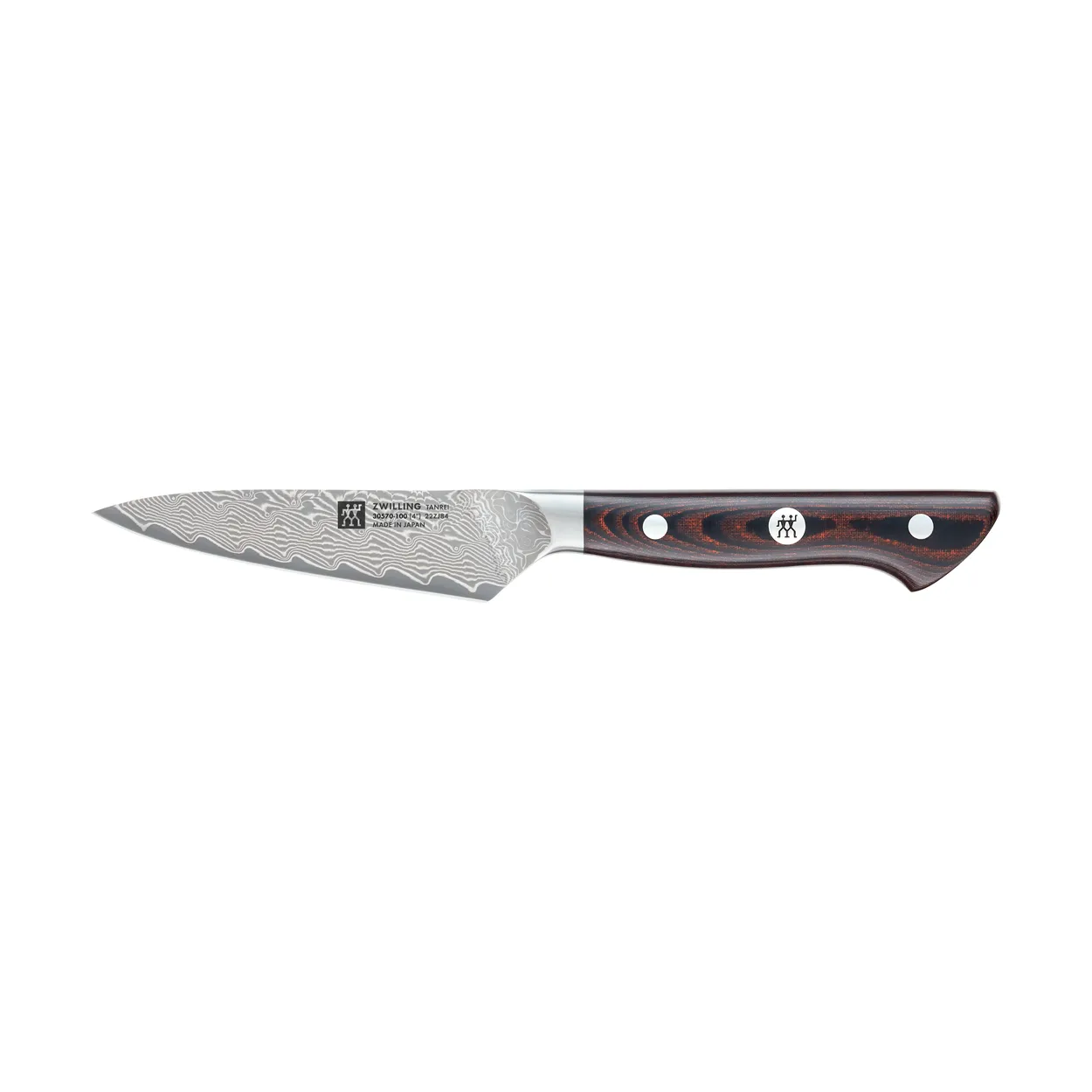 Zwilling Zwilling Tanrei skrellekniv 10 cm Damaskus-svart
