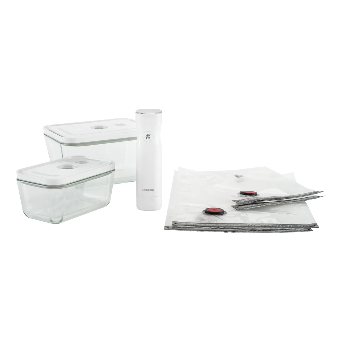 Zwilling vakuum startsett i glass 7 deler, Glass Zwilling