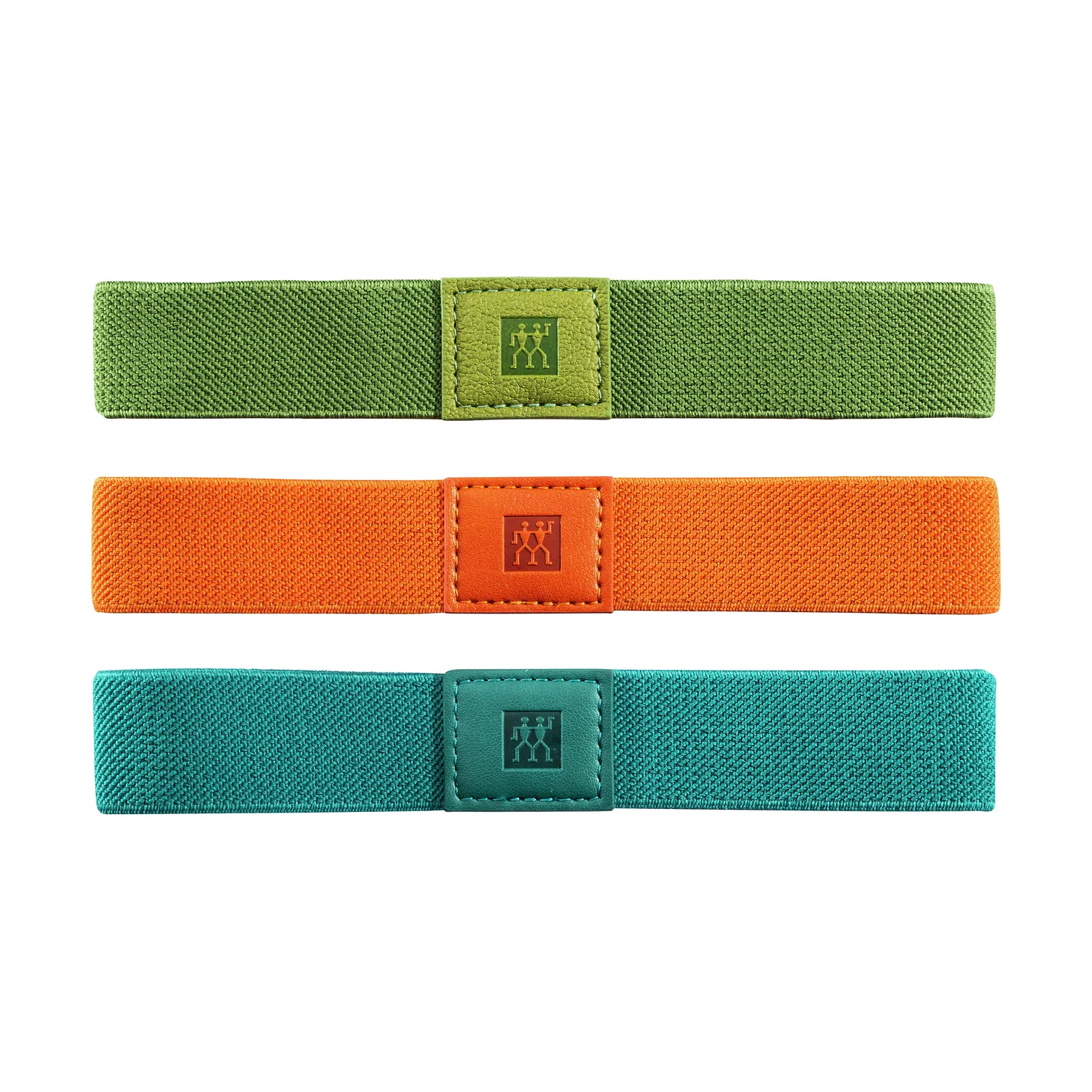 Zwilling vakuumtilbehør sett med elastiske bånd, Blå-grønn-oransje Zwilling