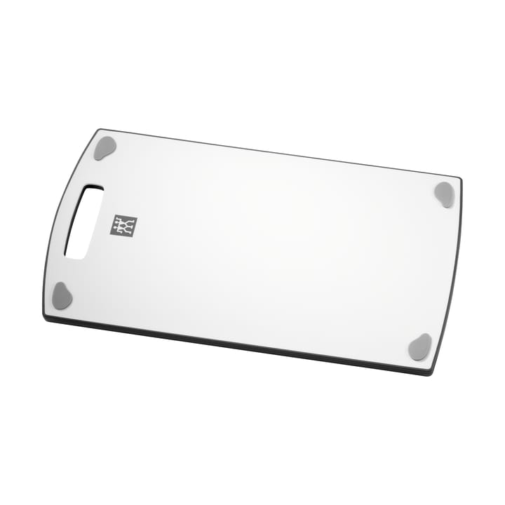 Zwilling vendbar skjærefjøl plast hvit-grå - 38x22x1,5 cm - Zwilling
