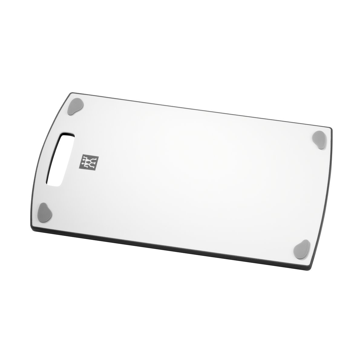Zwilling vendbar skjærefjøl plast hvit-grå 38x22x1,5 cm