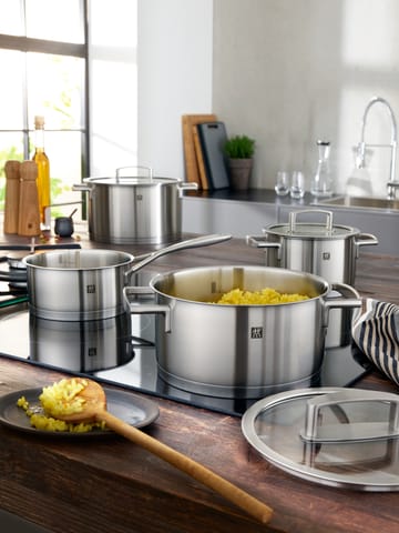 Zwilling Vitality grytesett 3 deler - Rustfritt stål-klar - Zwilling