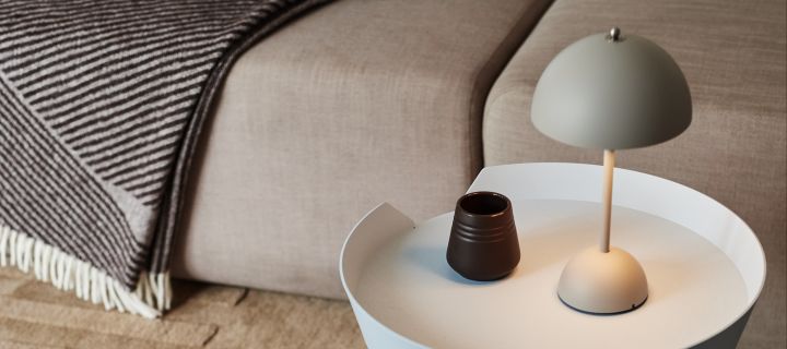 Sesongens trendy sopplampe er Flowerpot fra &Tradition, som blir en stilig interiørdetalj i hjemmet ditt.