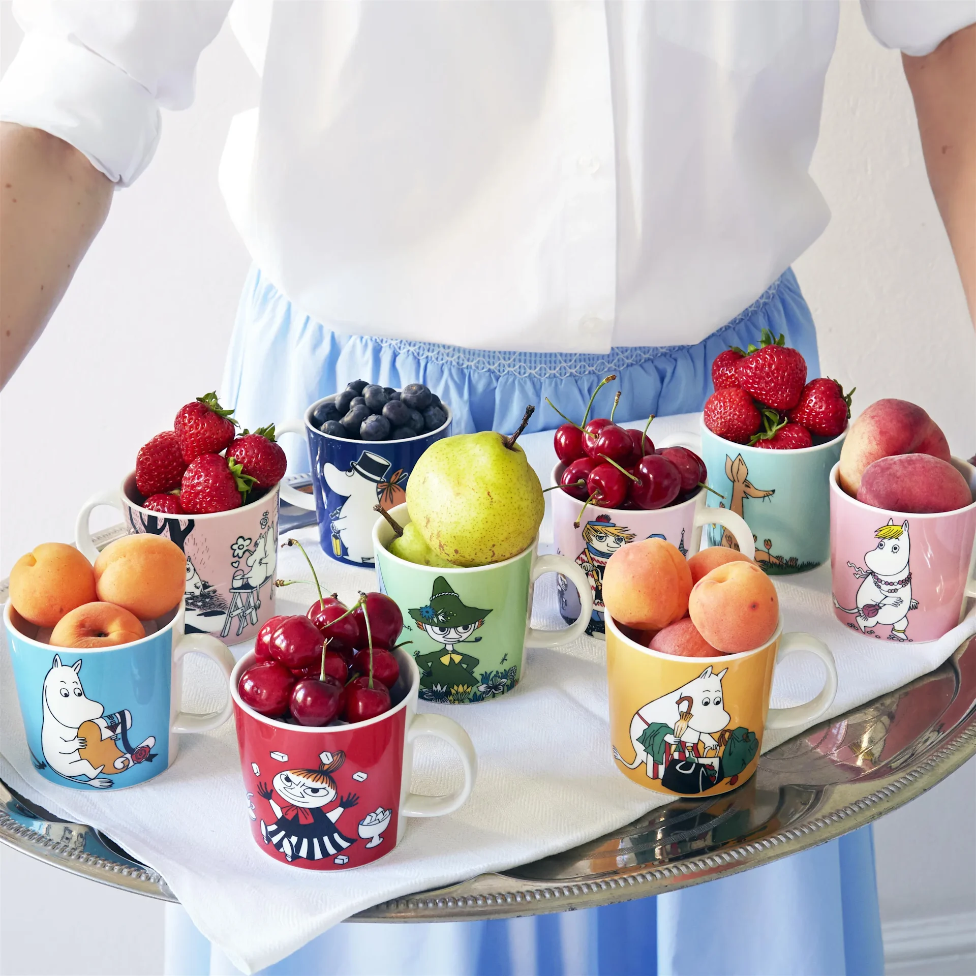 Finsk design - her ser du mummikopper fra Arabia.