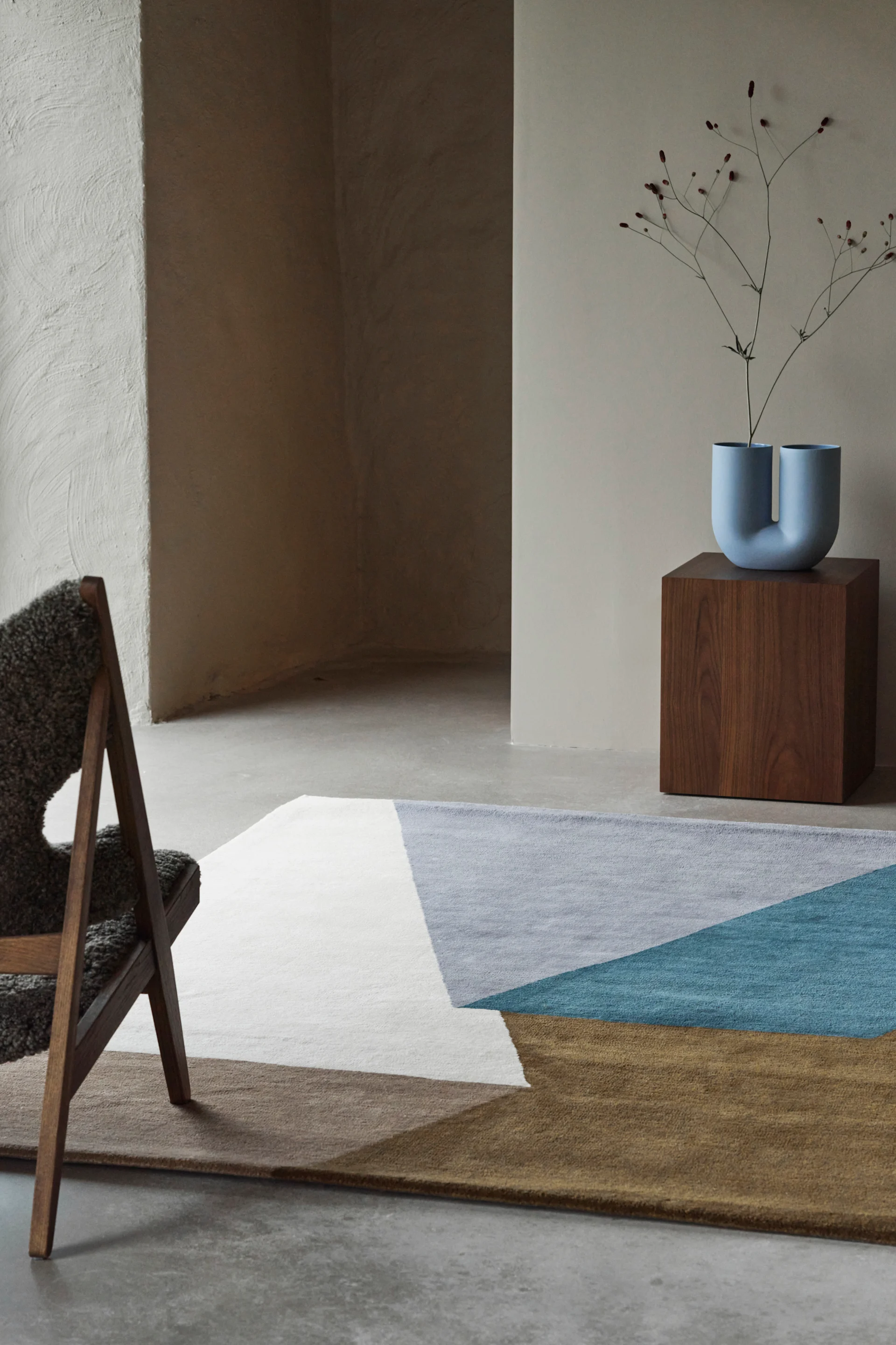 Det mer slitesterke kelimteppet, Stripes blocks fra NJRD. 