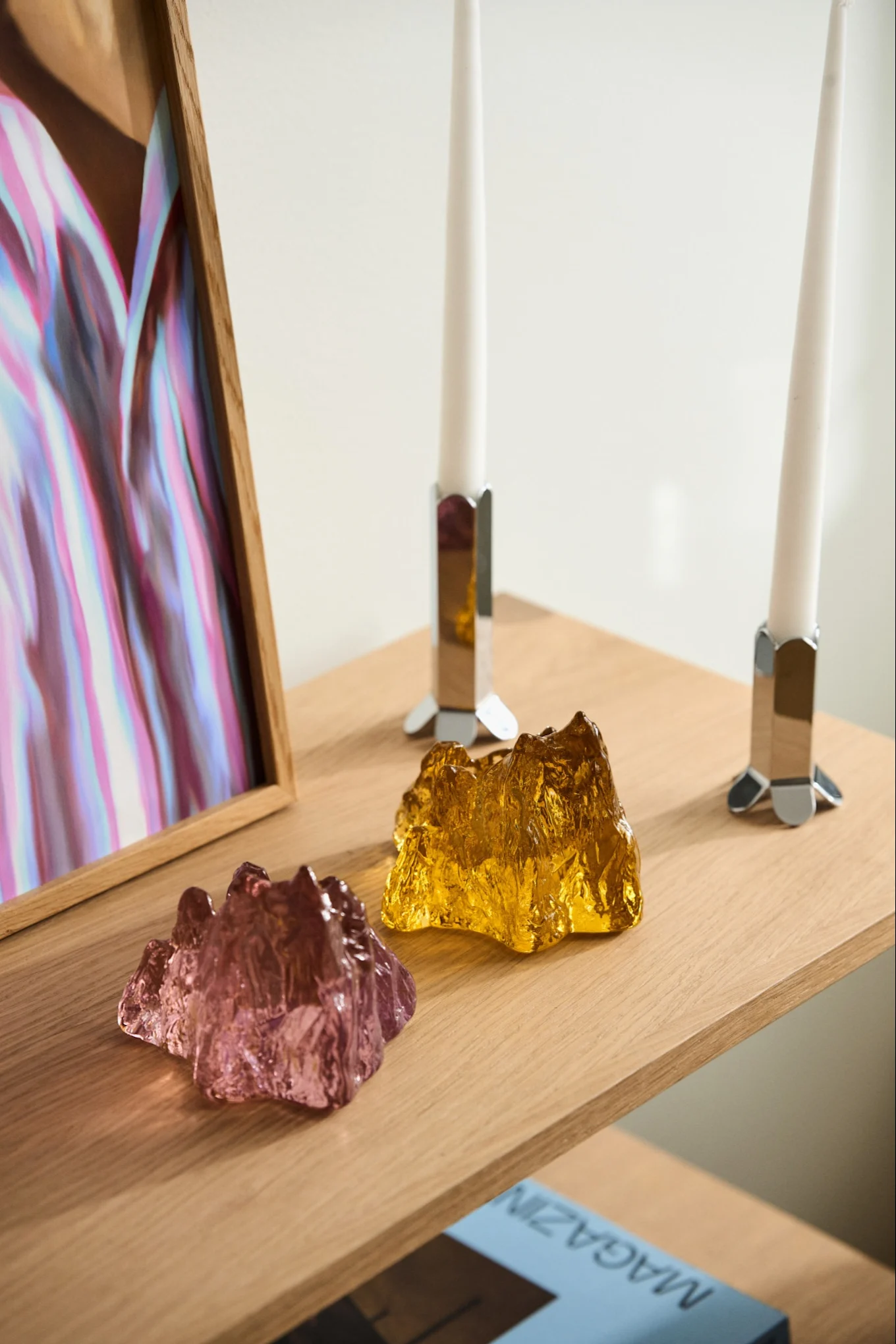 Julegaveideer som lyslyktene i glass fra Byon som du ser her.