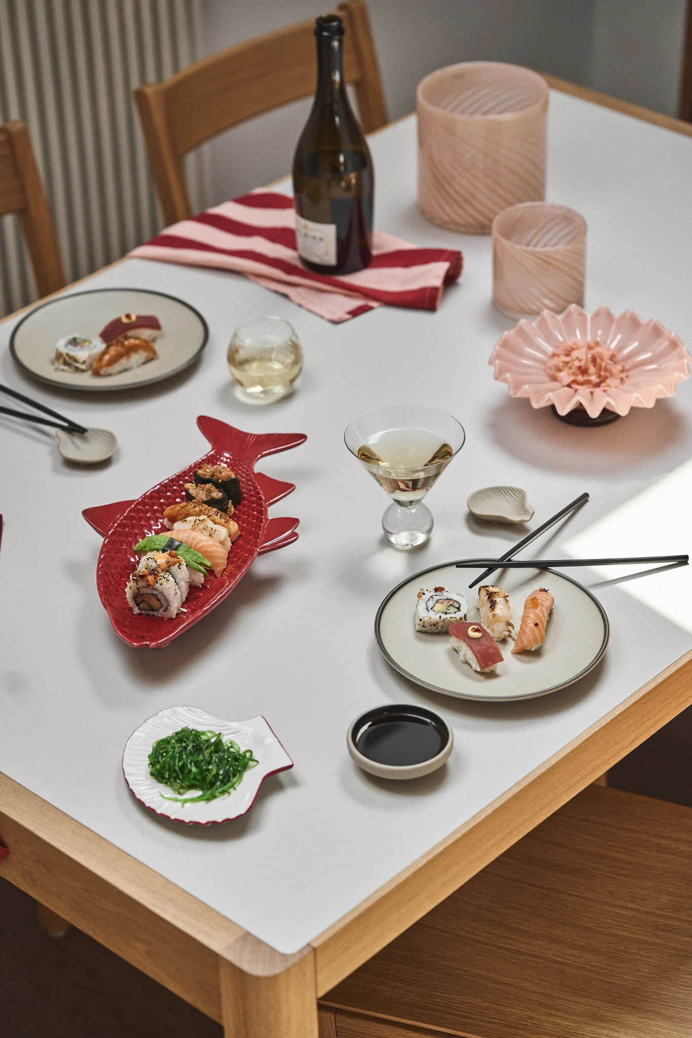 Gave til valentinsdag: Planlegg en sushi-kveld og server den med stil på servise fra Byon.